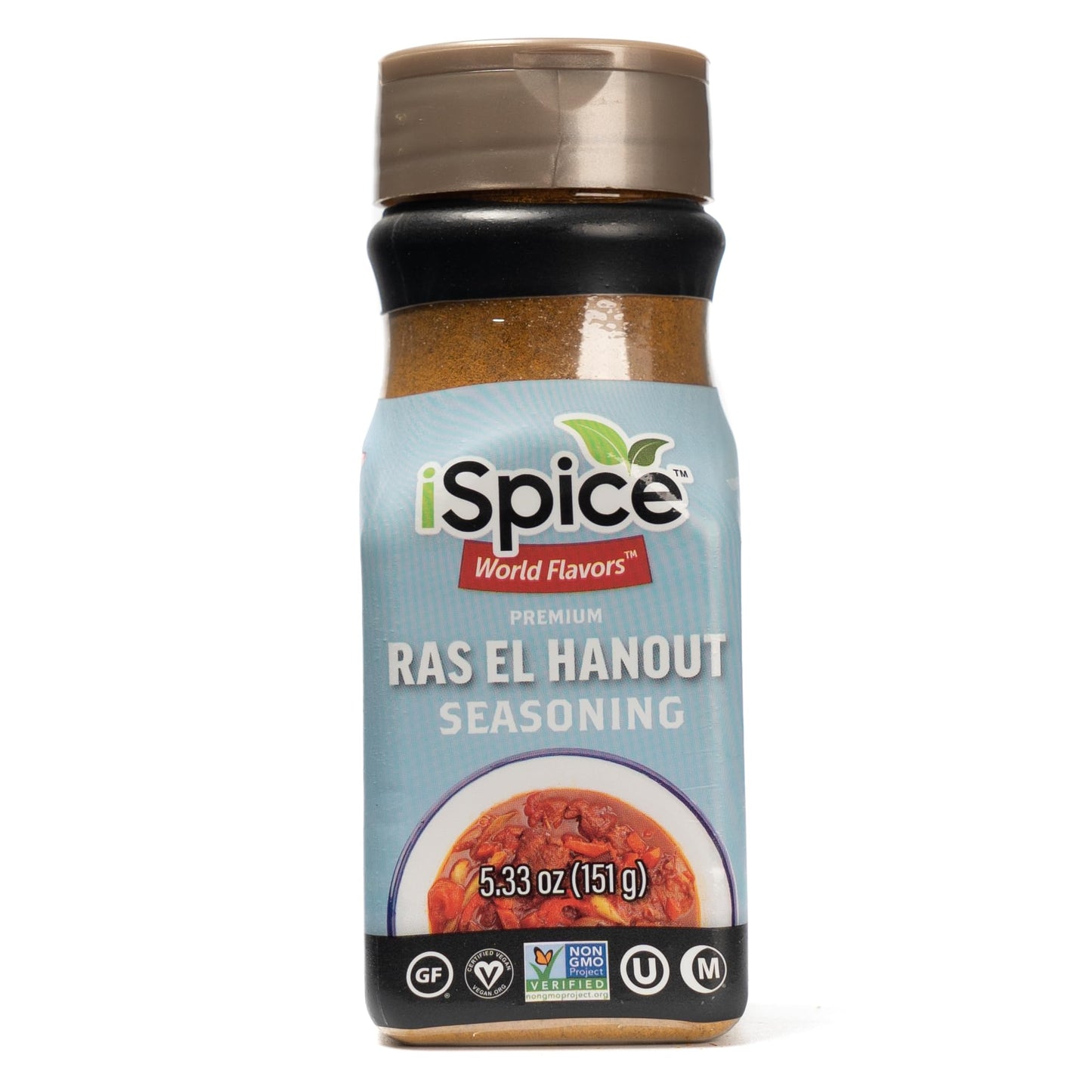Ispice - Low-Sodium Sugar-Free Ras El Hanout Seasoning World Flavor Super Spice Blend | All Natural |