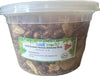 Adobon Mani Halal Garlic Roasted Red Skin Peanuts Filipino Snack Home Made No Preservatives Halal Snacks (11 oz, Spicy)