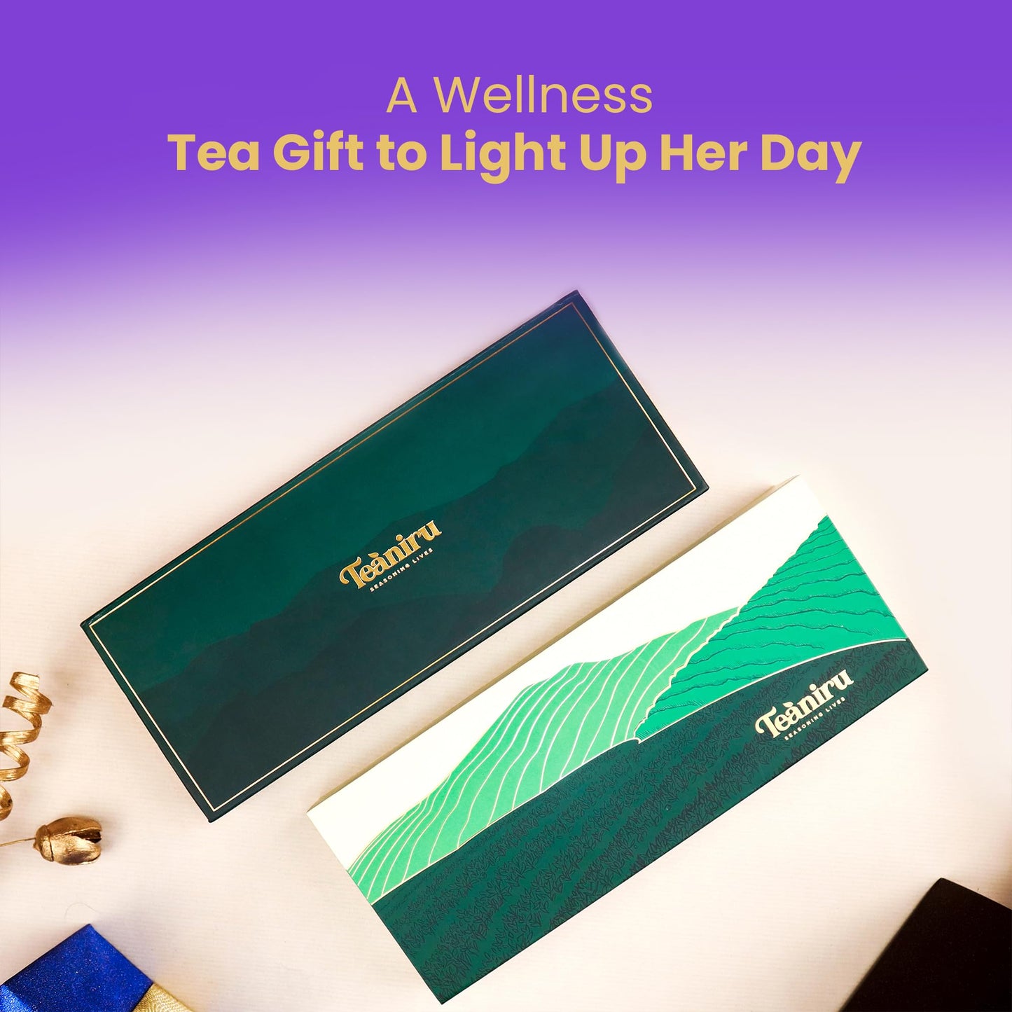 Teaniru, Gourmet Tea Collection - 6 Flavored Loose Leaf Set | 100% Pure Leaf With Real Ingredients | Gluten Free Tea - Brew It H