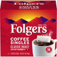 Folgers Coffee Singles - 19 Packets Per Box, 12 Boxes Per Case