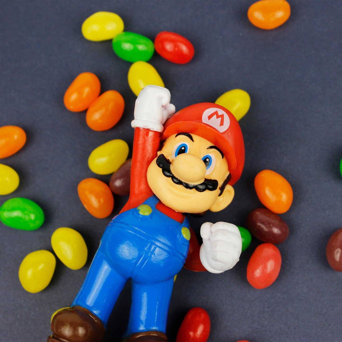 Super Mario Jelly Bean Tubes, Assorted Fruit Flavored Gamer Themed Gift Candy, 1.5 Ounces (Pack Of 3)