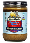 Once Again Natural American Classic No Stir Almond Butter, 16 Ounce - 12 per case.