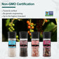 Soeos Spice Seasoning Set Of 4, 9.8Oz(277.82G), With Integrated Grinders, Salt And Pepper Grinder Set, Pure And Fresh Perfect For Bbq Seasoning Gift Set, Grilling Spice, Herb, Spice & Seasoning Gifts