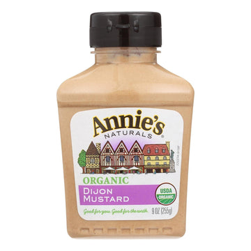 Annies Homegrown, Mustard Dijon Org, 9 Oz, (Pack Of 12)