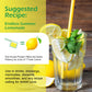 Talcufon Freshly Squeezed Lemon Powder 10 Oz, Just Cold Pressed, Freeze Dried Lemon Juice Powder No Added Sugar, Gluten Free, No