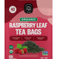 FGO Organic Red Raspberry Leaf Herbal Tea Bags, Caffeine Free, 40 Count, Eco-Conscious Packaging
