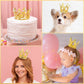 15Pcs Crown Cake Topper, Gold Silver Mini Crowns, Small Crystal Pearl Cupcake Toppers For Flower Arrangements Cupcake Baby Showe