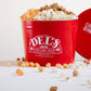 2 Gallon Popcorn Tin Gift - 3 Kinds (Cheese/Caramel/Salt & Butter) Gourmet Popcorn Gift Tin - Popcorn Gift Set