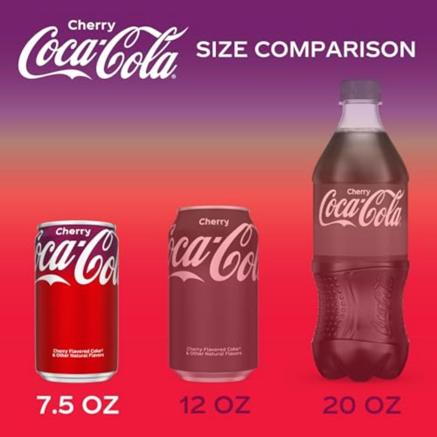 Cherry Coke Mini-can, 10 pack