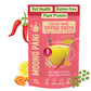 MOONG PANI Vegetable Broth Soup Powder (Spicy Cayenne Chili Pepper Turmeric) Gluten-Free, Detox, Natural, Lower Sodium, Vegan, K