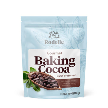 Rodelle Dutch Processed Gourmet Baking Cocoa Powder, 25 Ounce Bag