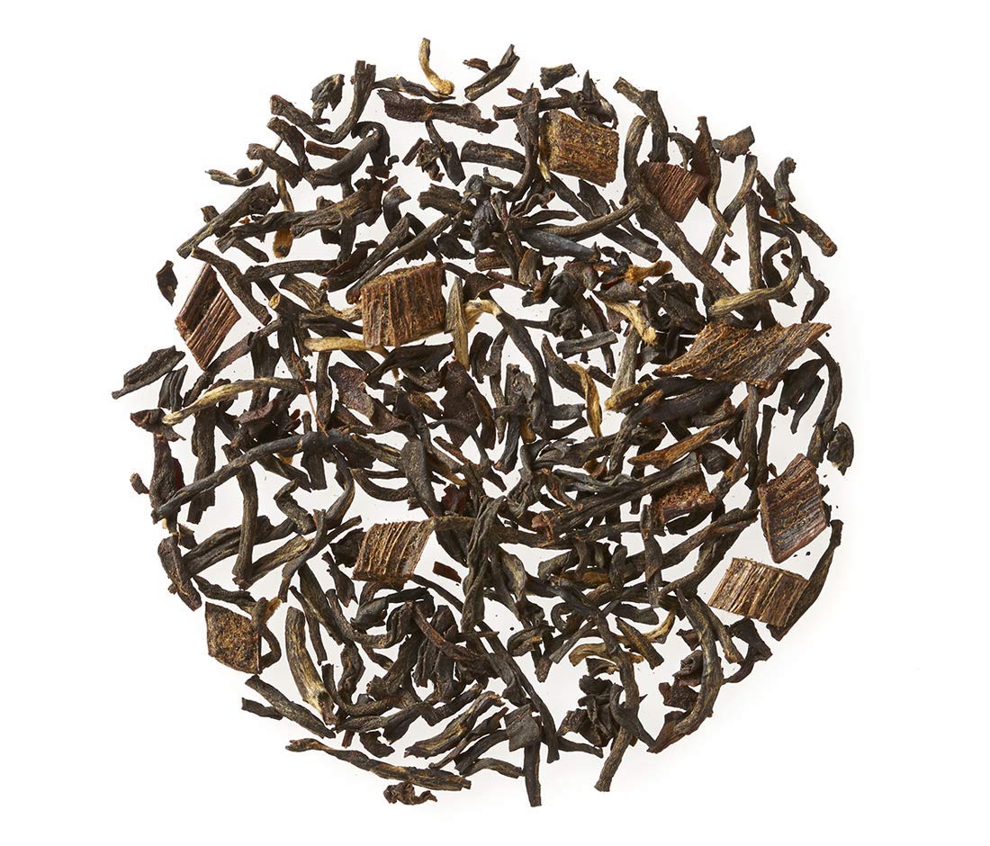 Golden Moon Tea Organic Madagascar Bourbon Vanilla Black Tea - Loose Leaf, Non-GMO - 1 Pound (192 Servings)