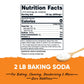 Nutricost Baking Soda (2 Lbs) - For Baking, Cleaning, Deodorizing, And More (Pantry)