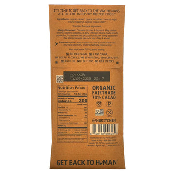 Hu Kitchen, Bar Chocolate Hazelnut Praline, 2.1 Ounce