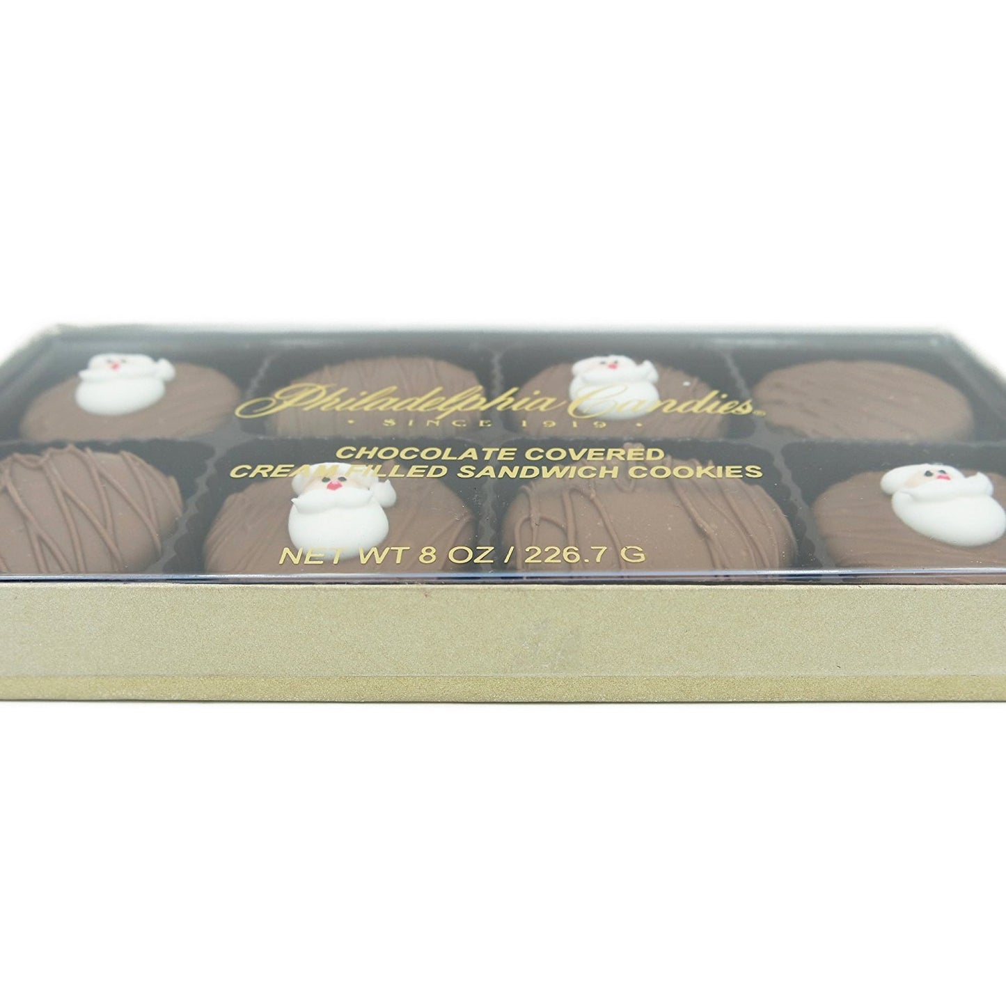 Philadelphia Candies Milk Chocolate Covered OREO Cookies, 8 Ounce, Christmas Gift