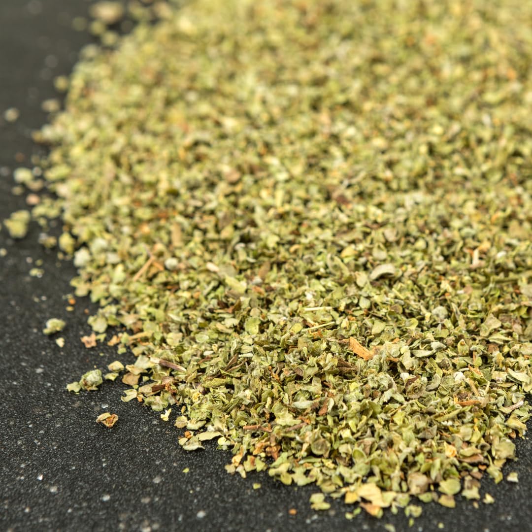Olive & Vine Ground Marjoram, Earthy & Sweet, Seasoning For Soups, Stews, And Roasts, With Rich Tradition, Authentic Taste, For