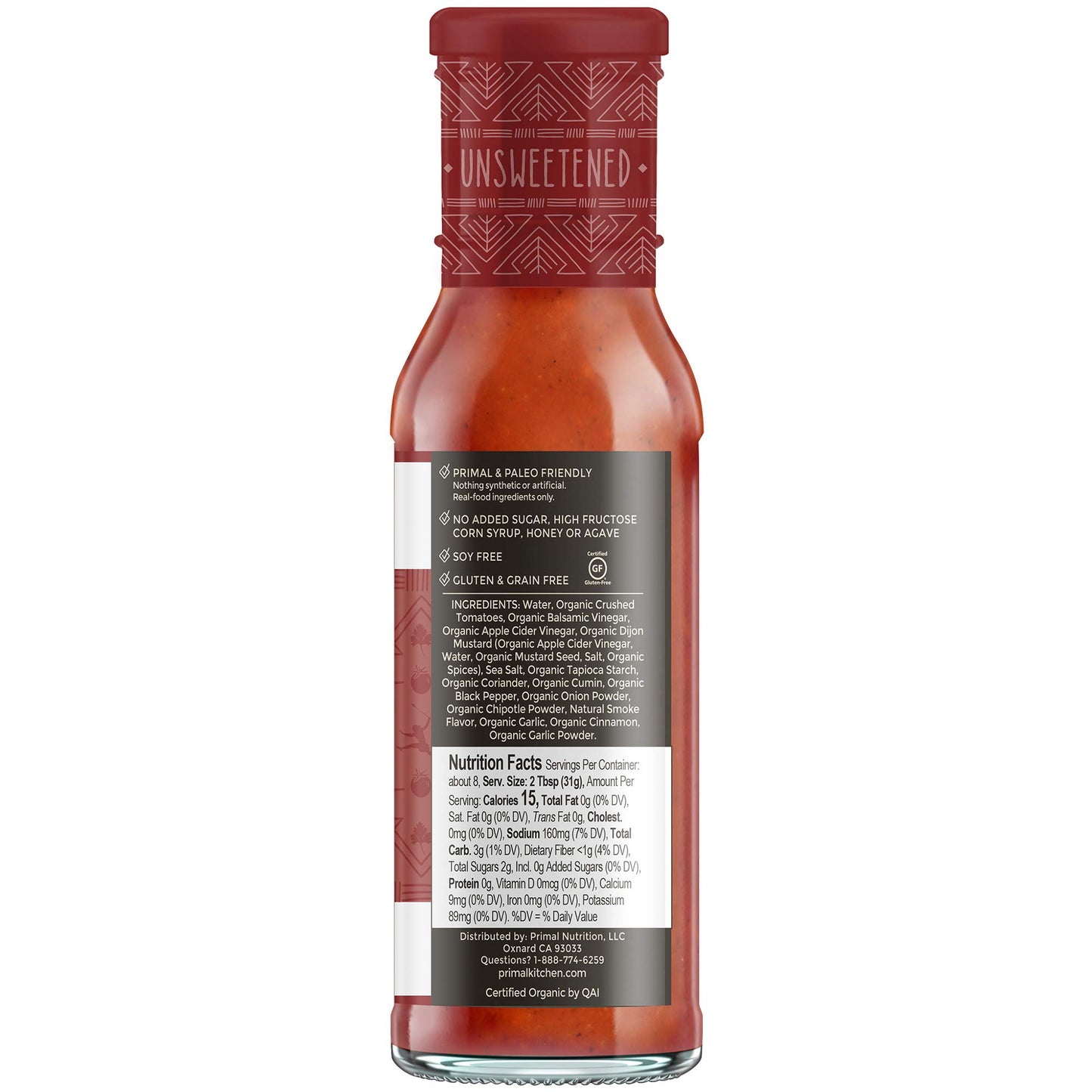 Primal Kitchen BBQ Sauce 3-Pack, Organic Original & Golden, 8.5 Ounce Each, No Cane Sugar or Corn Syrup