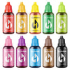Herbeklab Food Coloring Liquid Food Dye Water Based Food Color 10 Colors x 20 ml Liquid Food Coloring Set Concentrated Slime Dye