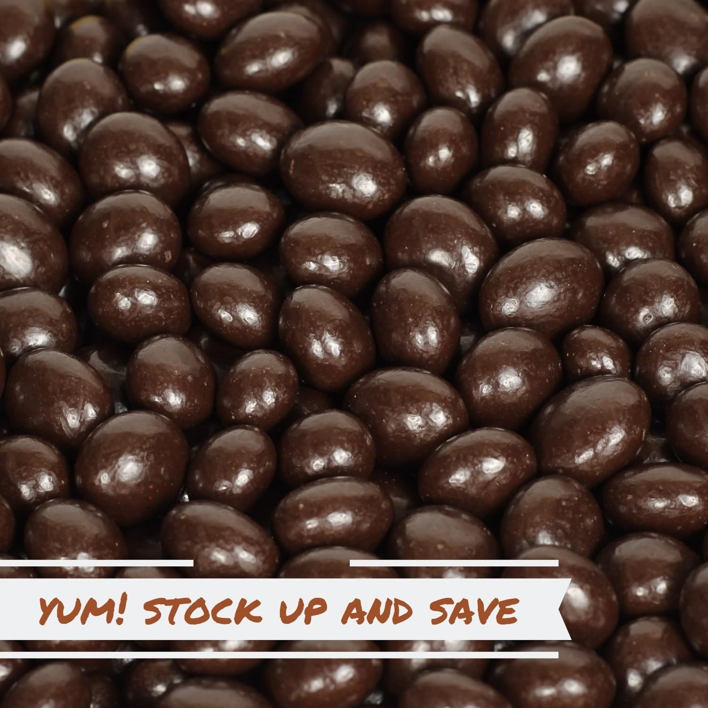 Dark Chocolate Covered Espresso Beans - By Its Delish, 1 Lb Bag | Coffee Lovers Snack | Gourmet Chocolates Candy Snacks | Made In Usa, Vegan, Kosher