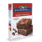 Ghirardelli Double Chocolate Brownie Mix, 18 oz Box, Premium Baking Mix