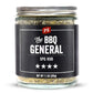 Ps Seasoning The Bbq General - Spg Seasoning, All-Purpose Bbq Seasoning And Rubs For Smoky Aroma And Grilling - Classic Spg Spice Blend And Multi-Purpose Dry Rub For Steaks, Pork, Chicken, Beef Brisket