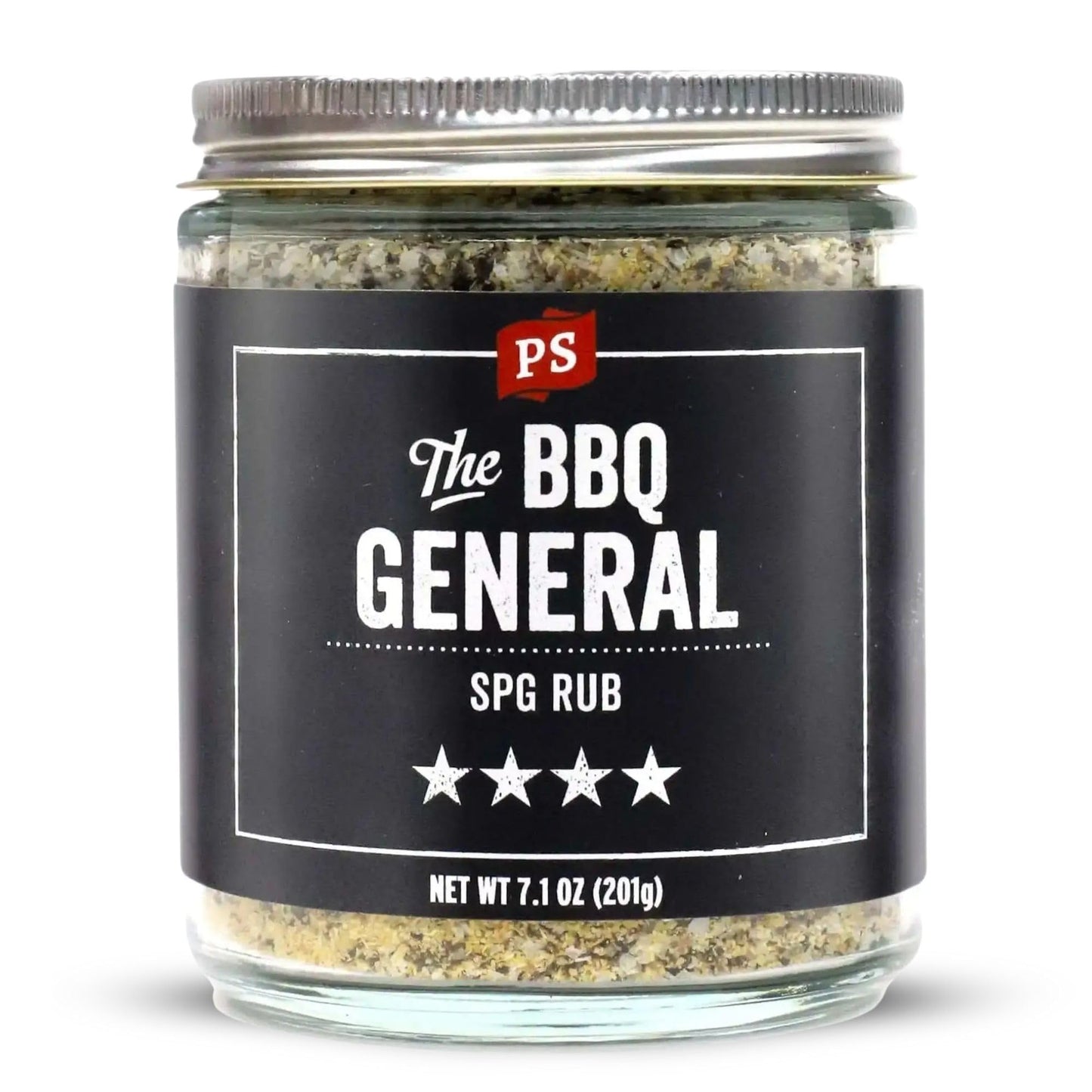 Ps Seasoning The Bbq General - Spg Seasoning, All-Purpose Bbq Seasoning And Rubs For Smoky Aroma And Grilling - Classic Spg Spice Blend And Multi-Purpose Dry Rub For Steaks, Pork, Chicken, Beef Brisket