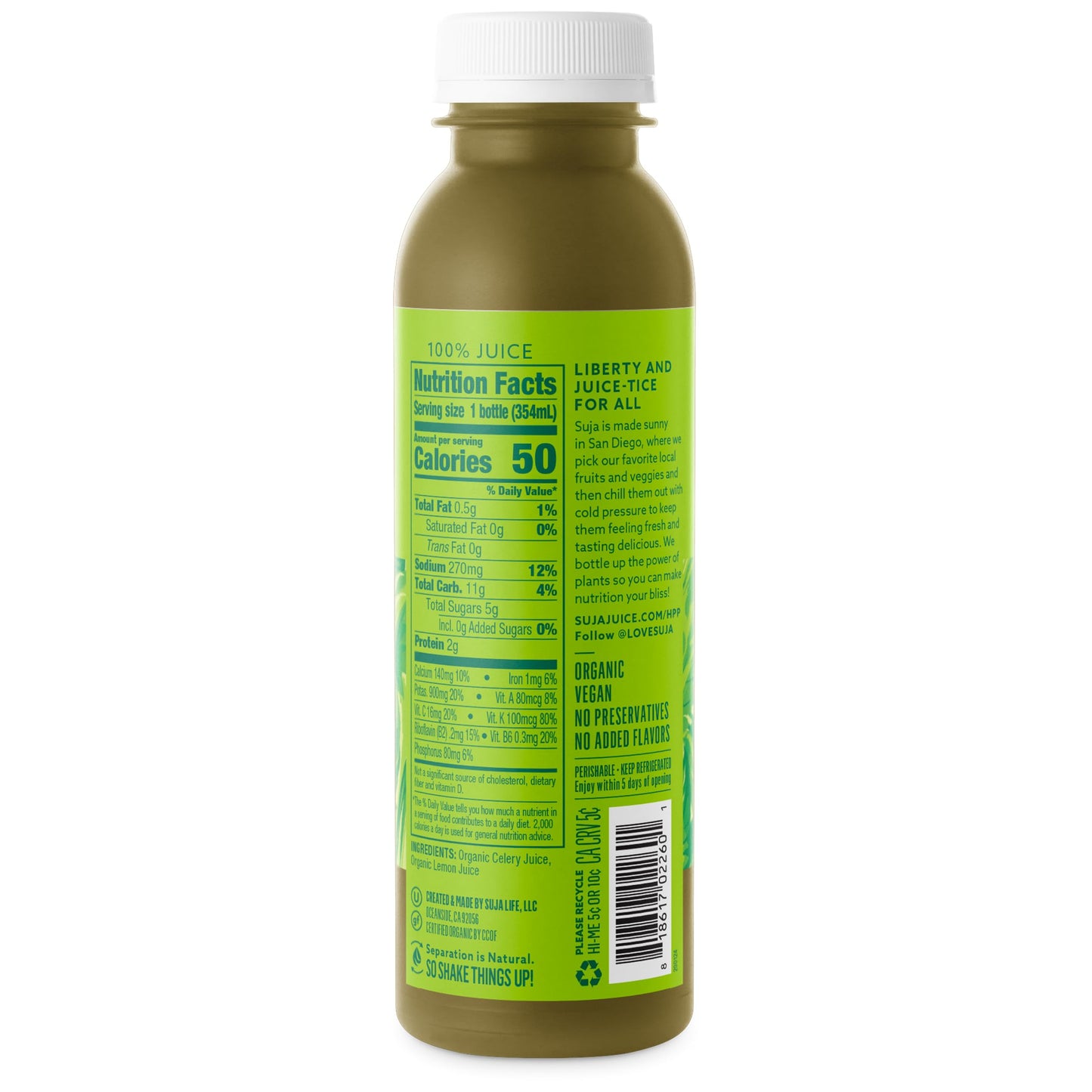 OG2 SUJA CELERY JUICE (6x12.00)