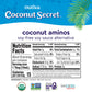 Coconut Secret, Organic Liquid Coconut Aminos, 8 Fl Oz (Pack Of 4), All-Purpose Seasoning Sauce & Marinade, Soy-Free Soy Sauce Alternative, Low Sodium, Low Glycemic, Vegan & Gluten Free Stir Fry Sauce