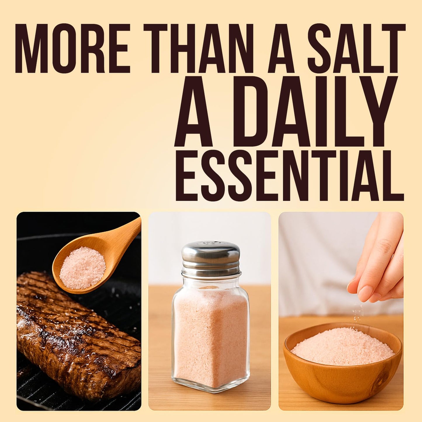 GOOD TIERRA Himalayan Pink Salt - Extra-Fine Grain, 5 lb (80 Ounce) PET Bag