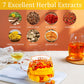 Dandelion Wolfberry Tea, Supports Kidneys & Liver Health Tea, Seven Herbal Ingredients Natural Blend, Dandelion Chinese Wolfberr