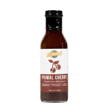 Kc Natural - Paleo Aip Barbecue Sauce, Primal Cherry, 14 Oz (1 Pack)