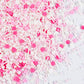Pink Sprinkles for Cake Decorating 7 OZ Edible Pearl Sugar Sprinkles Topper for Cookie Cupcakes, Candy, Cream, Chocolate Cake De