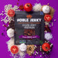 Noble Jerky - Vegan Jerky, Plant-Based High Protein Snack, Vegetarian, Non-GMO, BBQ Flavor, 3 Pack (70g Bags), 14g Protein Per B