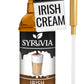 Syruvia Irish Cream Syrup - Irish Cream Coffee Syrup Flavor, 25.4 fl oz, Kosher, Gluten Free, Perfect for Coffee, Drinks, Soda, 