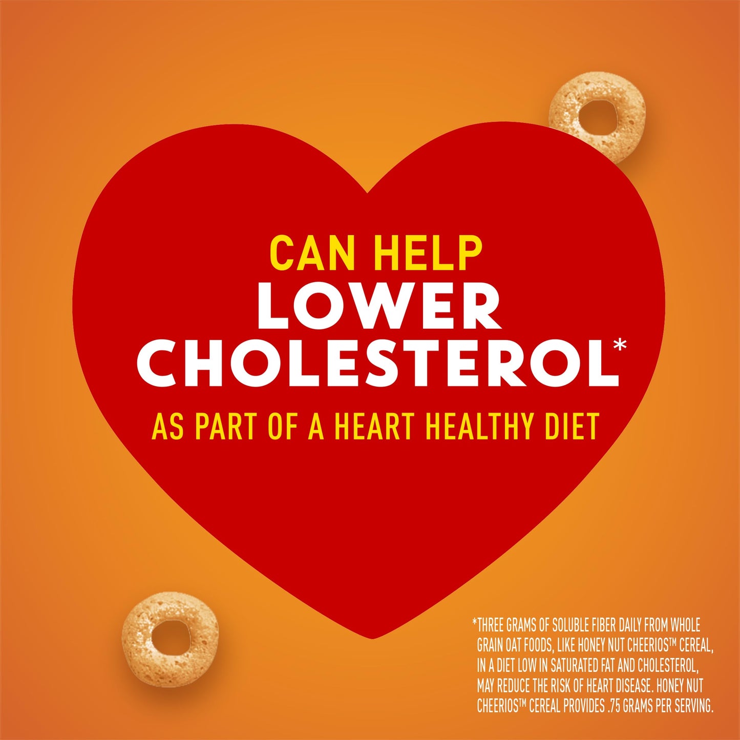 Honey Nut Cheerios Cereal, Limited Edition Happy Heart Shapes, Heart Healthy Cereal With Whole Grain Oats, Giant Size, 27.2 Oz