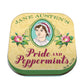 The Unemployed Philosophers Guild Jane Austen Pride And Peppermints Breath Mints, 1 Tin, Net Wt .4Oz (12G)