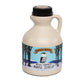 Pure Vermont Organic Maple Syrup - One Pint Jug (16 Oz) - Grade A Dark Robust (Former Grade B)