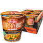 NISSIN Cup Noodles Stir Fry Rice with Noodles, Japanese Teriyaki Chicken, 2.75 Ounce (Pack of 6)
