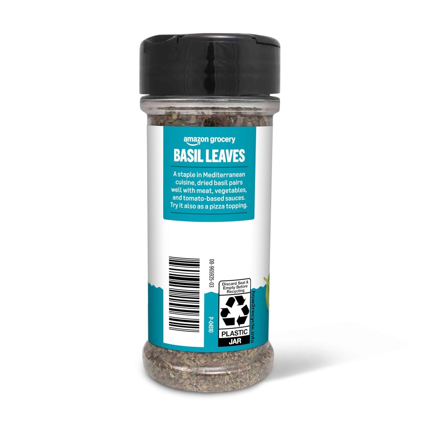 Happy Belly Basil Leaves, Dried Herb, 0.95 Ounce (Pack of 1)