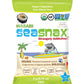 Seasnax Organic Roasted Seaweed Snack, Wasabi, 0.18 Ounce (Pack Of 6)