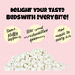 Vanilla Mini Dehydrated Marshmallow Bits In Resealable Bag, 1Lb, Delicious Fresh Bulk White Marshmallows