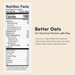Better Oats, Raw Pure and Simple Organic, Bare, Instant Multigrain Hot Cereal with Flax, 11.8 oz