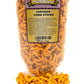 Cheddar Corn Sticks, Bulk Size, (1 Lb. Resealable Zip Lock Stand Up Bag)