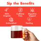 Big Heart Tea Co. Tea Bags - Fiery Masala Chai - Certified Organic, Ayurvedic Herbal Decaf Tea with Small Batch Ground Sweet Her