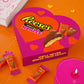 Reese'S Milk Chocolate Peanut Butter Snack Size Hearts, Valentine'S Day Candy Gift Box, Perfect Valentines Day Gift For Him, Her