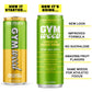 GYM   Athletic Focus Drink, KSM-66 Ashwagandha, Lions Mane, L-Theanine, Green Tea Caffeine, Pear Pineapple Flavor, 12 Pack
