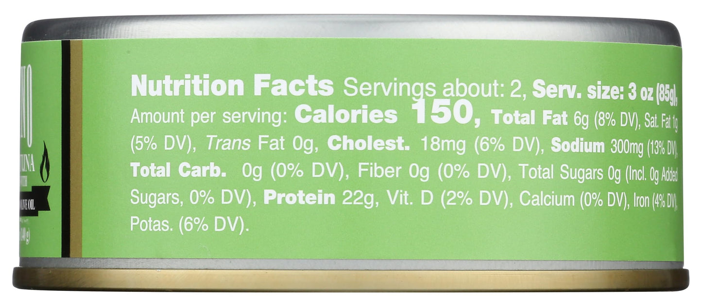 Tonnino Smoked Jalapeno Yellowfin Tuna - 4.94 Ounce - Premium Quality Seafood Snack