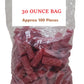 Tundras Darrell Lea Australian Licorice, Strawberry Flavor, 30oz Soft & Chewy Candy, Non-GMO, No Palm Oil, No High Fructose Corn Syrup