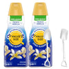 Zero Sugar French Vanilla Liquid Coffee Creamer.- Pack of Two (2) 32 fl oz Bottles of Smooth & Creamy Delightful Coffee Creamer 