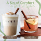 Freshjax Organic Maple Cinnamon Topping (7.6 Oz) - Sweet Maple Spice For Coffee, Popcorn & Baking, Gourmet Seasoning
